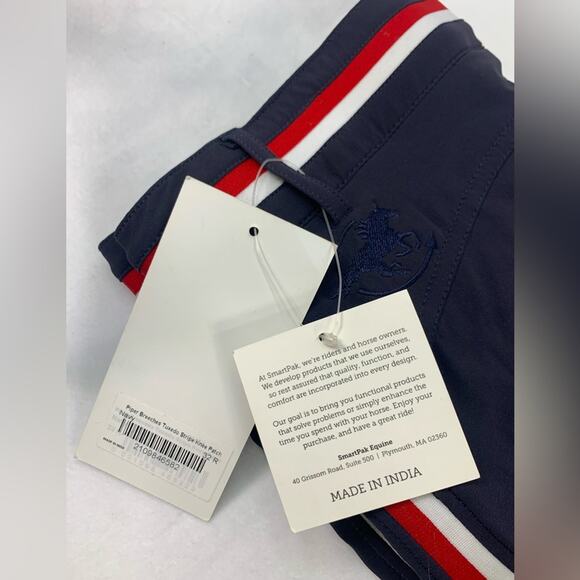 Piper Equestrian Riding Pants High Waist Horseback Full Seat Breeches Size 32 R - Picture 11 of 14